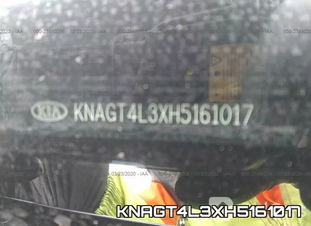 KNAGT4L3XH5161017 фото 10