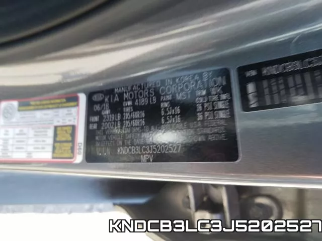 KNDCB3LC3J5202527 фото 2