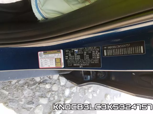 KNDCB3LC3K5324757 фото 2