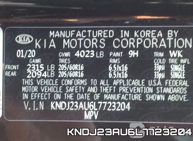 KNDJ23AU6L7723204 фото 10