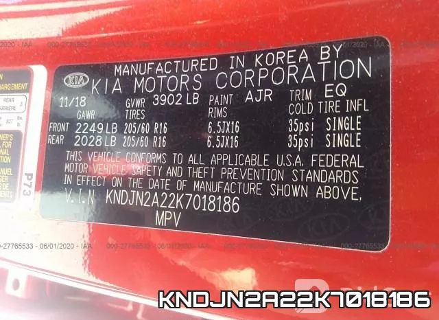 KNDJN2A22K7018186 фото 10