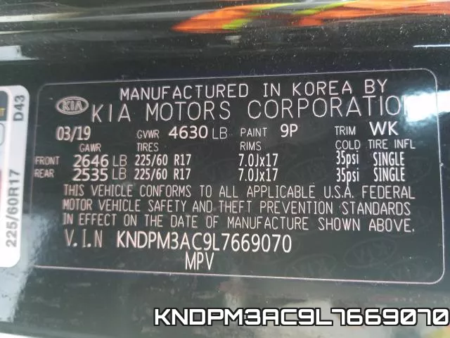 KNDPM3AC9L7669070 фото 2