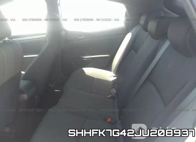 SHHFK7G42JU208937 фото 9