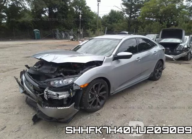 SHHFK7H40HU209089 фото 3
