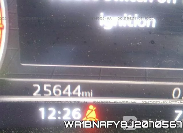 WA1BNAFY8J2070567 фото 8