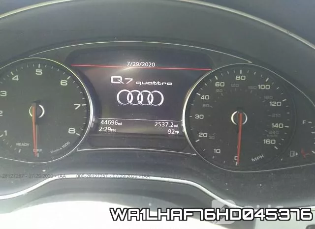 WA1LHAF76HD045376 фото 8