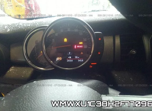 WMWXU1C38H2F77096 фото 8
