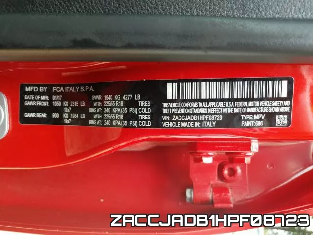 ZACCJADB1HPF08723 фото 2