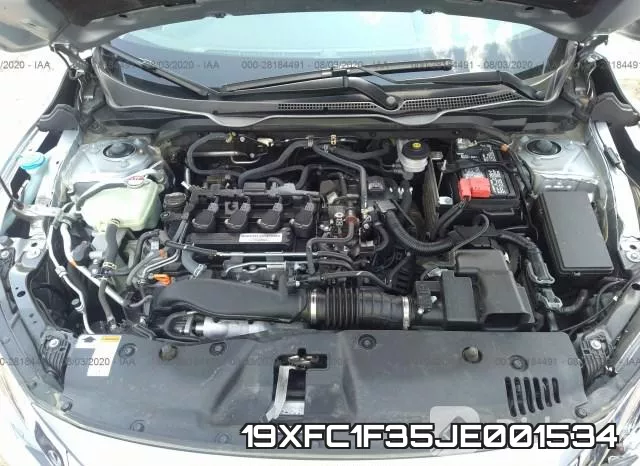 19XFC1F35JE001534 фото 2