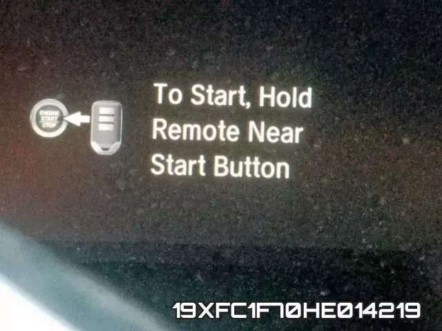 19XFC1F70HE014219 фото 9