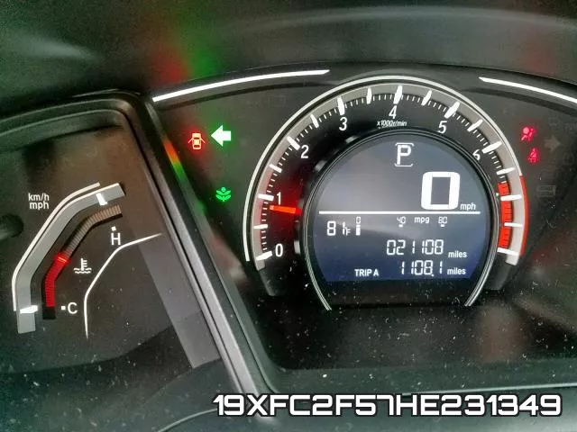 19XFC2F57HE231349 фото 9