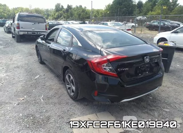 19XFC2F61KE019840 фото 4