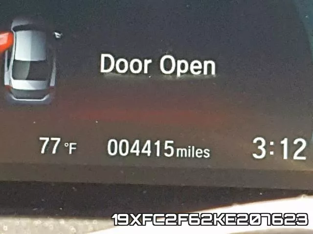 19XFC2F62KE207623 фото 9