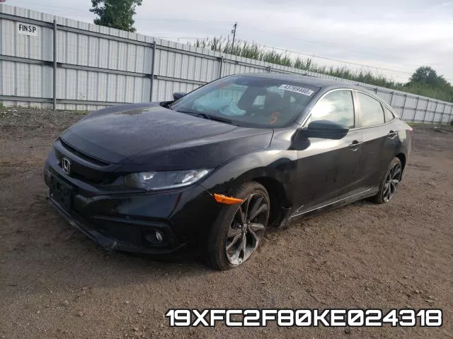 19XFC2F80KE024318 фото 3