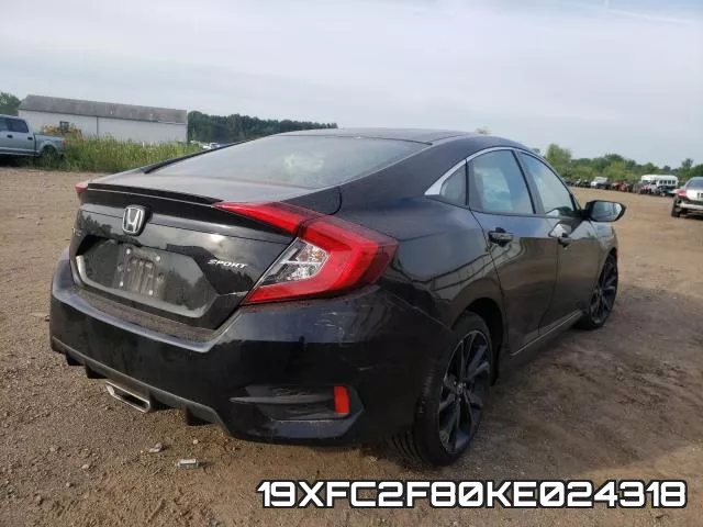 19XFC2F80KE024318 фото 5