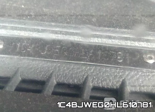 1C4BJWEG0HL610781 фото 10