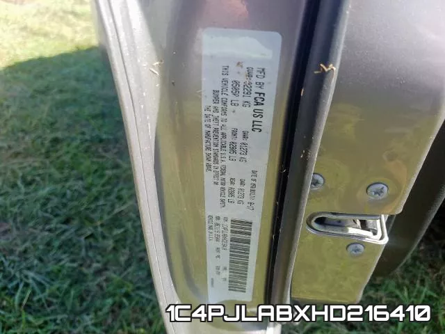 1C4PJLABXHD216410 фото 2