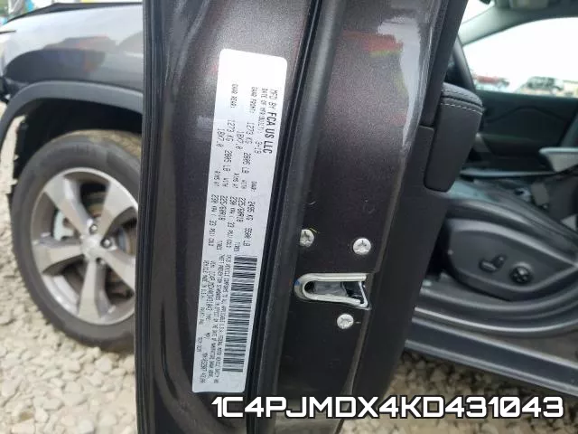 1C4PJMDX4KD431043 фото 2