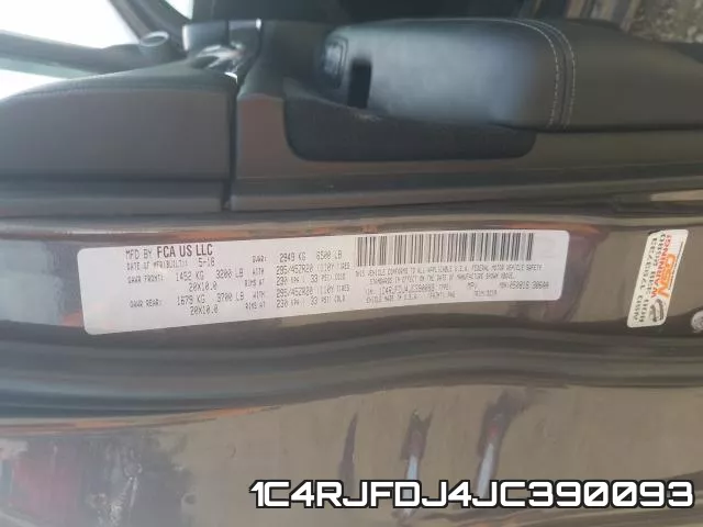 1C4RJFDJ4JC390093 фото 2