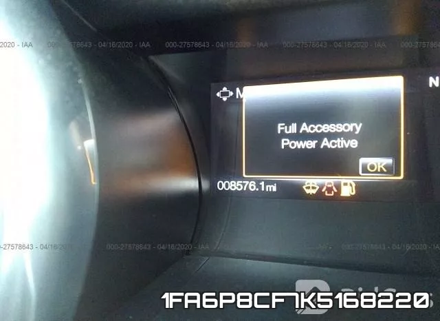 1FA6P8CF7K5168220 фото 8
