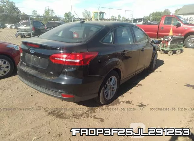 1FADP3F25JL291253 фото 5