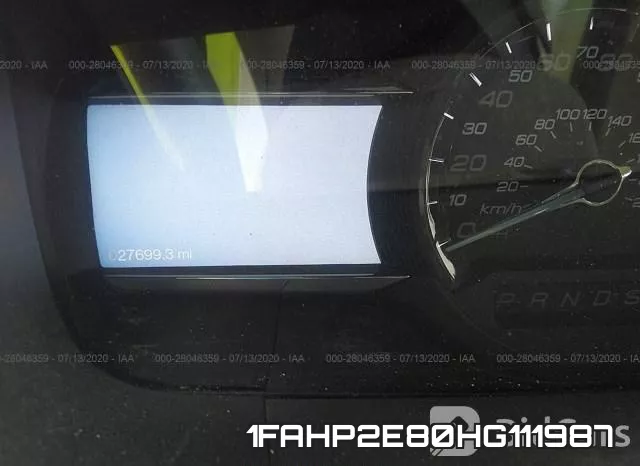 1FAHP2E80HG111987 фото 8