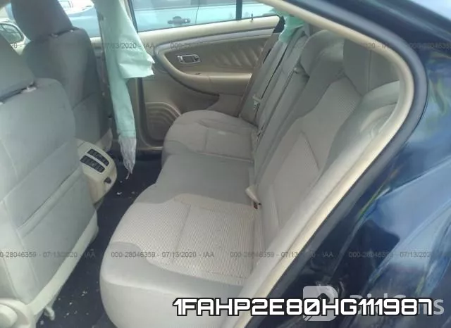 1FAHP2E80HG111987 фото 9
