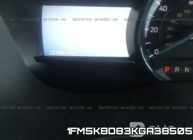 1FM5K8D83KGA38505 фото 8