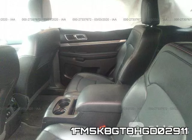 1FM5K8GT8HGD02911 фото 9