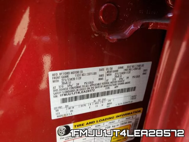 1FMJU1JT4LEA28572 фото 2