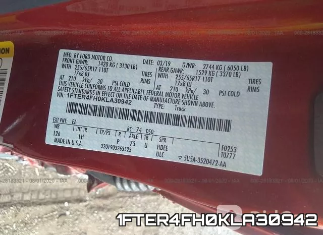 1FTER4FH0KLA30942 фото 10