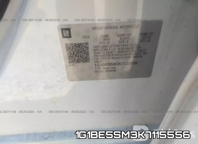1G1BE5SM3K7115556 фото 10