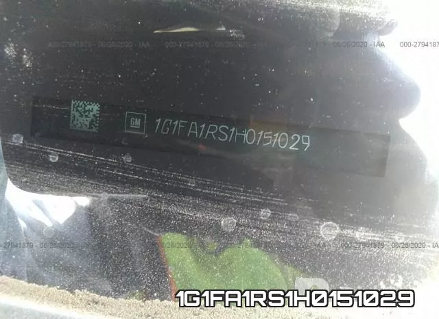 1G1FA1RS1H0151029 фото 10