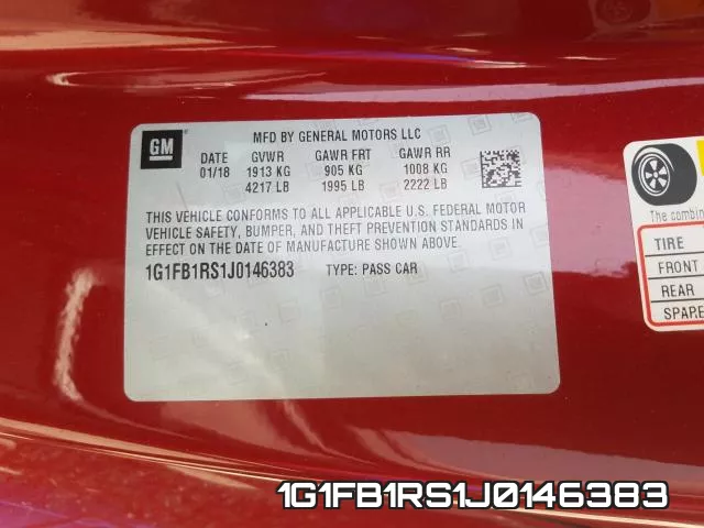 1G1FB1RS1J0146383 фото 2