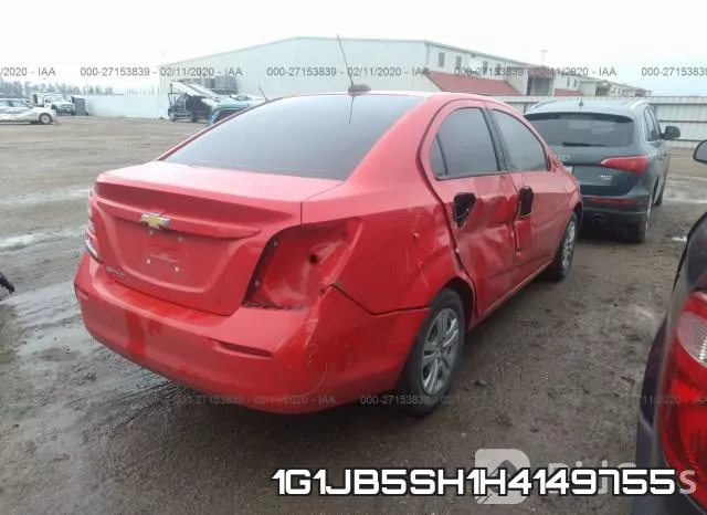 1G1JB5SH1H4149755 фото 5
