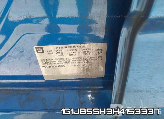 1G1JB5SH3H4153337 фото 10