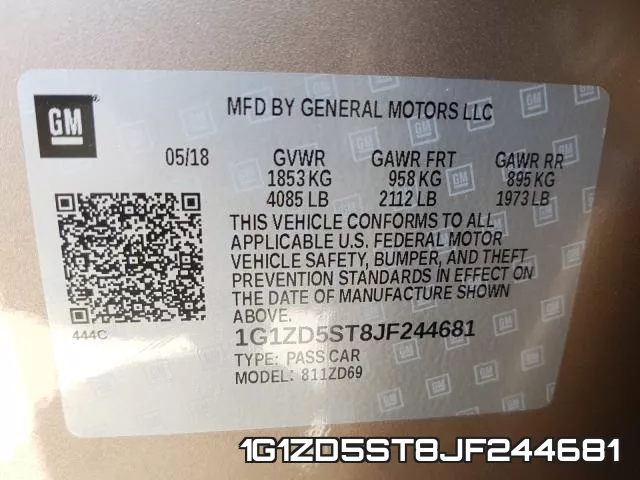 1G1ZD5ST8JF244681 фото 2