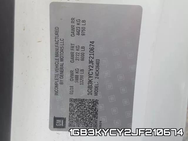 1GB3KYCY2JF210674 фото 2