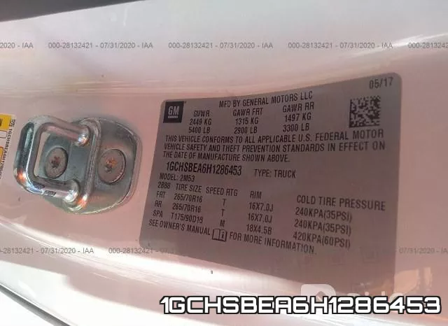 1GCHSBEA6H1286453 фото 10