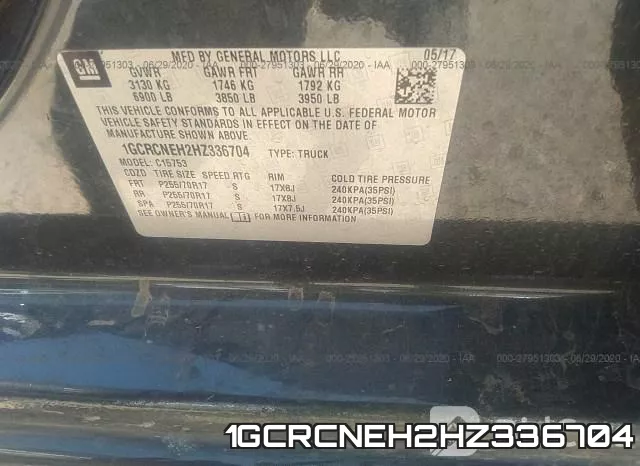 1GCRCNEH2HZ336704 фото 10