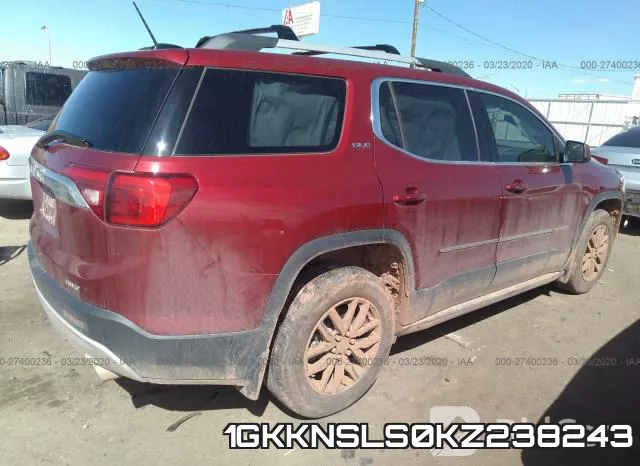 1GKKNSLS0KZ238243 фото 5