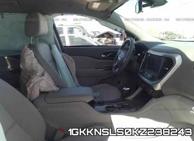 1GKKNSLS0KZ238243 фото 6