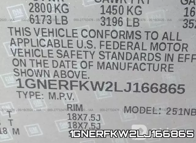 1GNERFKW2LJ166865 фото 10
