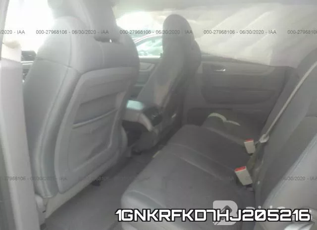 1GNKRFKD7HJ205216 фото 9