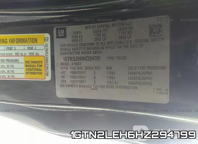 1GTN2LEH6HZ294799 фото 10