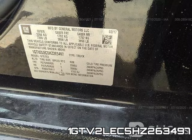 1GTV2LEC5HZ263497 фото 10