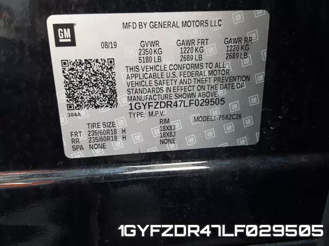 1GYFZDR47LF029505 фото 2
