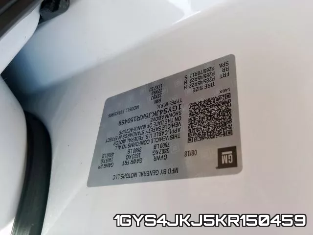 1GYS4JKJ5KR150459 фото 2