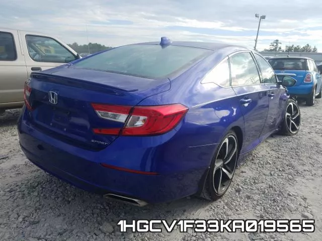 1HGCV1F33KA019565 фото 5