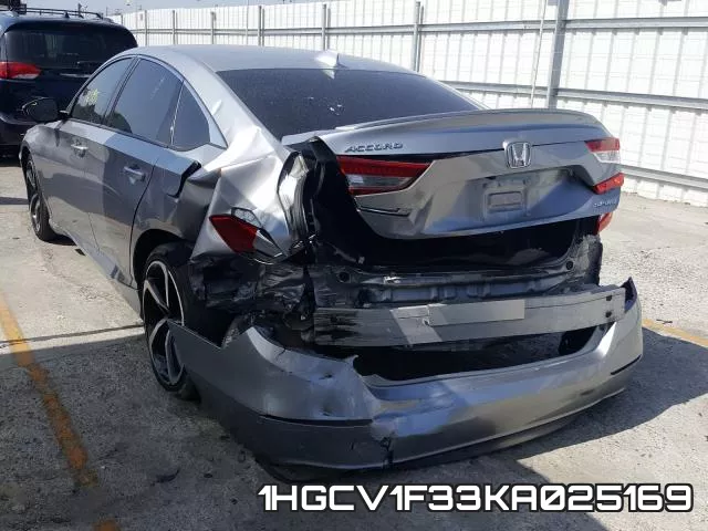 1HGCV1F33KA025169 фото 4